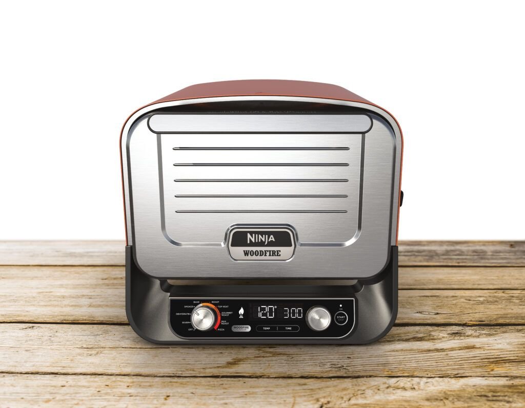 Ninja-OO101UK-Hero-Front-LidClosed-Smoke250-OnWood